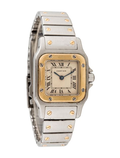 santos de cartier galbee womens watch